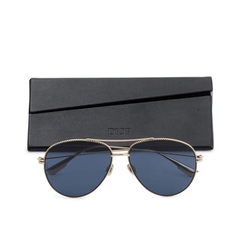 dior society 3|CHRISTIAN DIOR Society 3 Aviator Sunglasses Blue.